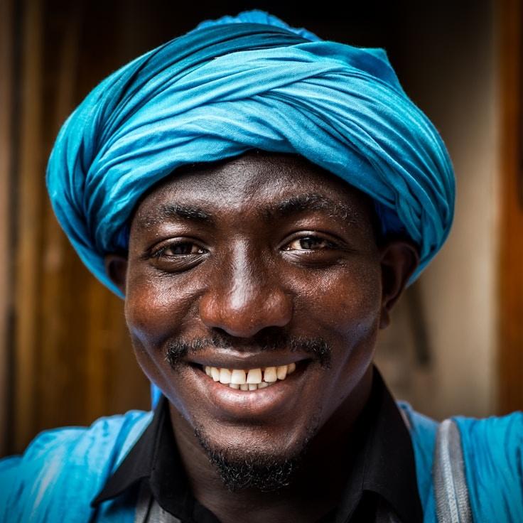 Portrait of a guiding member and Italian cuisine expert